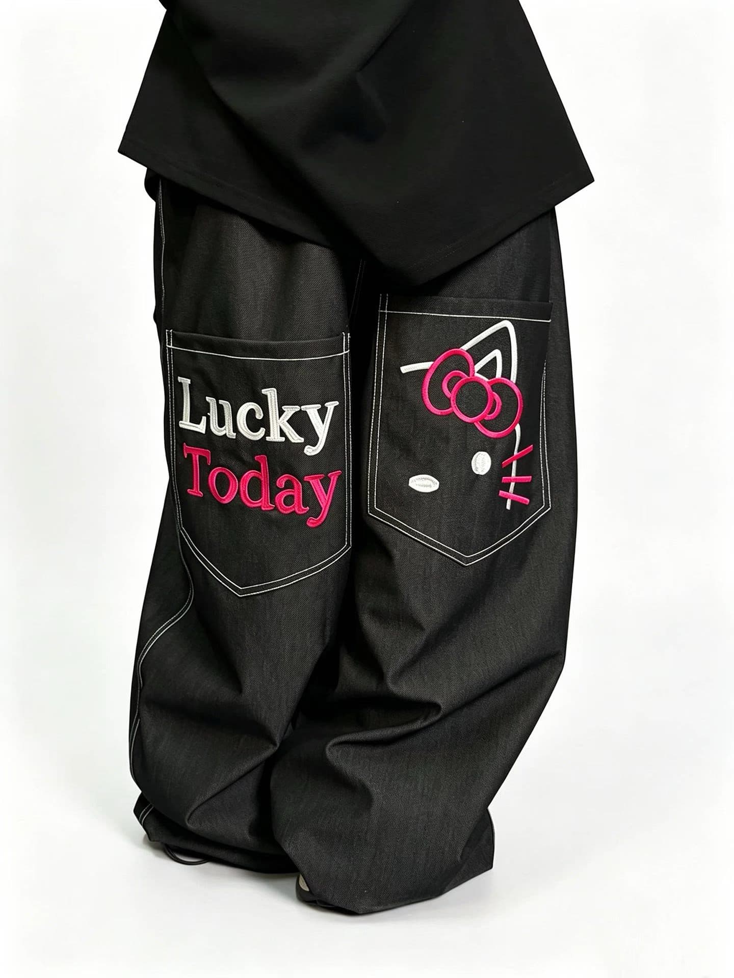 Snowscript Lucky Today Baggy Snow Pants